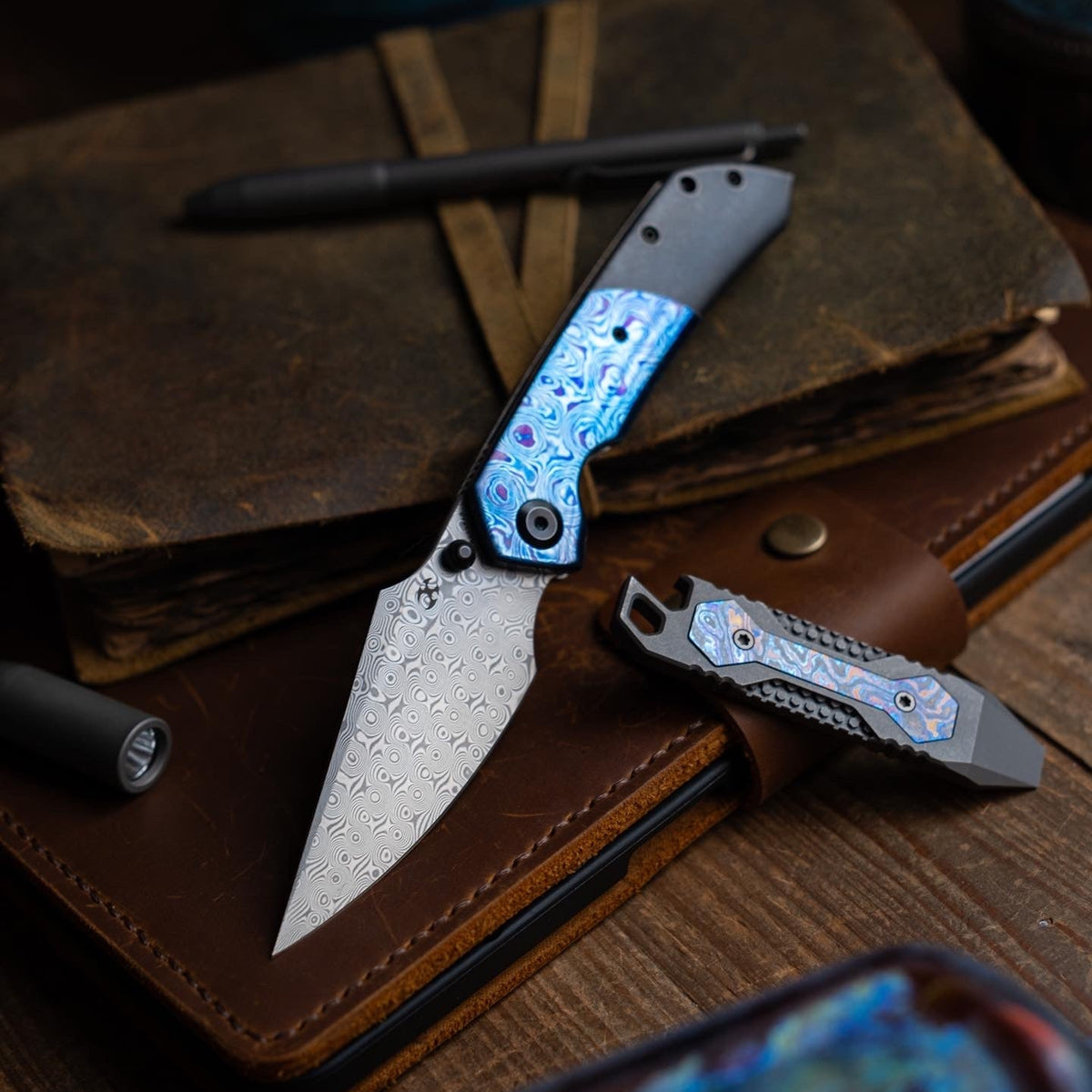 HANDLE-Timascus — Kanseptknives