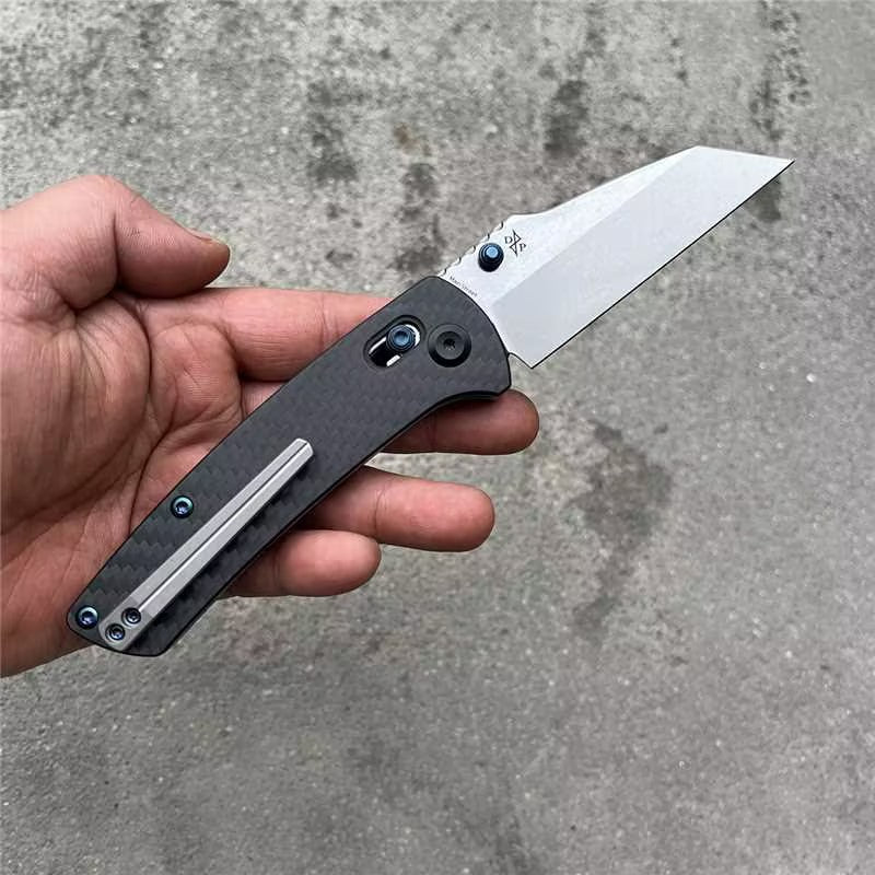 KANSEPT Main Street 3D Sliver Milled Titanium Pocket Clip--T1015