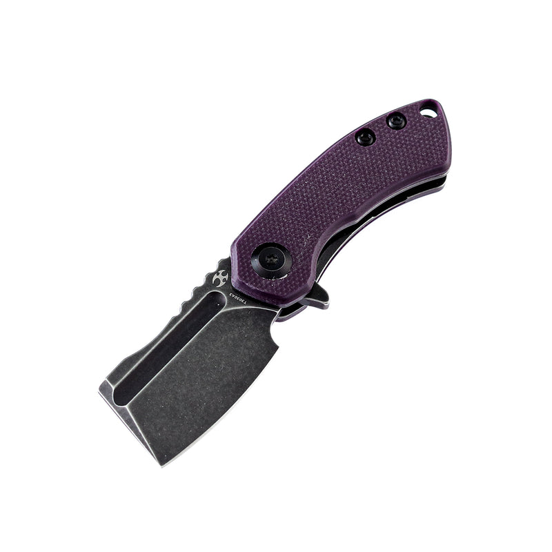 KANSEPT Mini Korvid  Purple G10 Handle (1.45'' 154CM Blade) Koch Tools -T3030A3