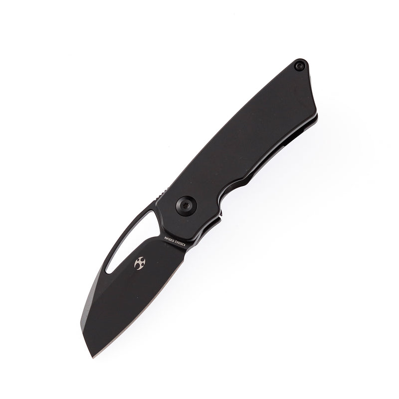 KANSEPT Goblin Black Anodized Titanium Handle( 2.18" CPM-S35VN) Noble Knives Design-K2016A2