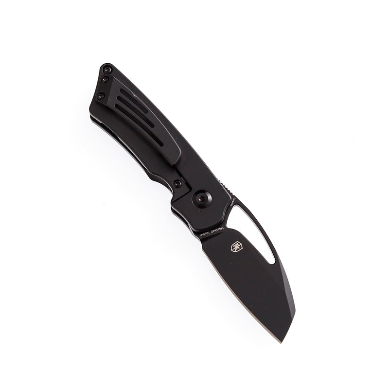KANSEPT Goblin Black Anodized Titanium Handle( 2.18" CPM-S35VN) Noble Knives Design-K2016A2