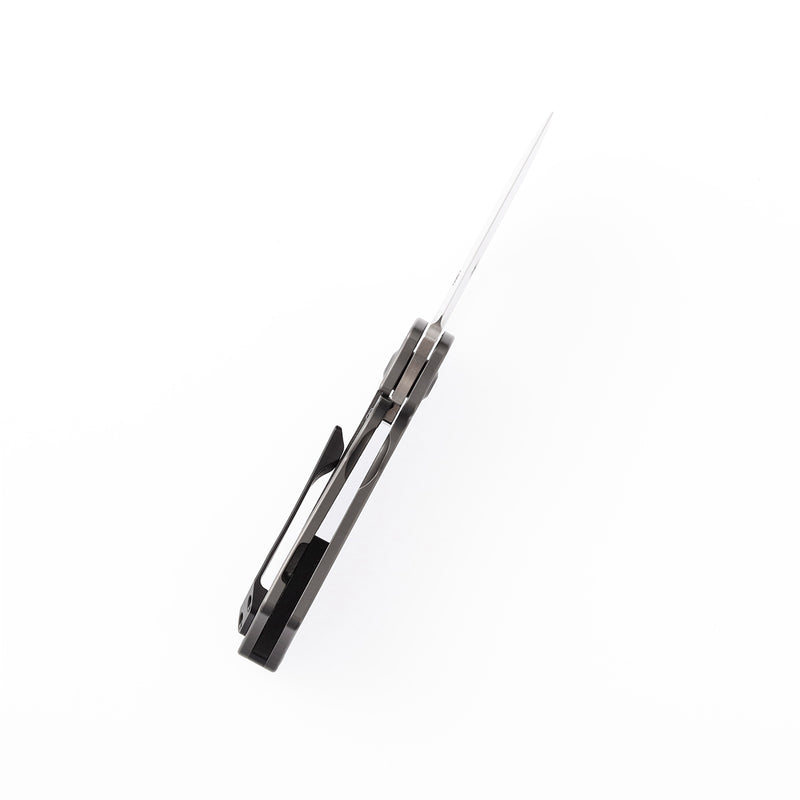 KANSEPT Goblin Thumb Hole Gray Anodized Titanium (2.18" CPM S35VN Blade) Noble Knives Design -K2016A1