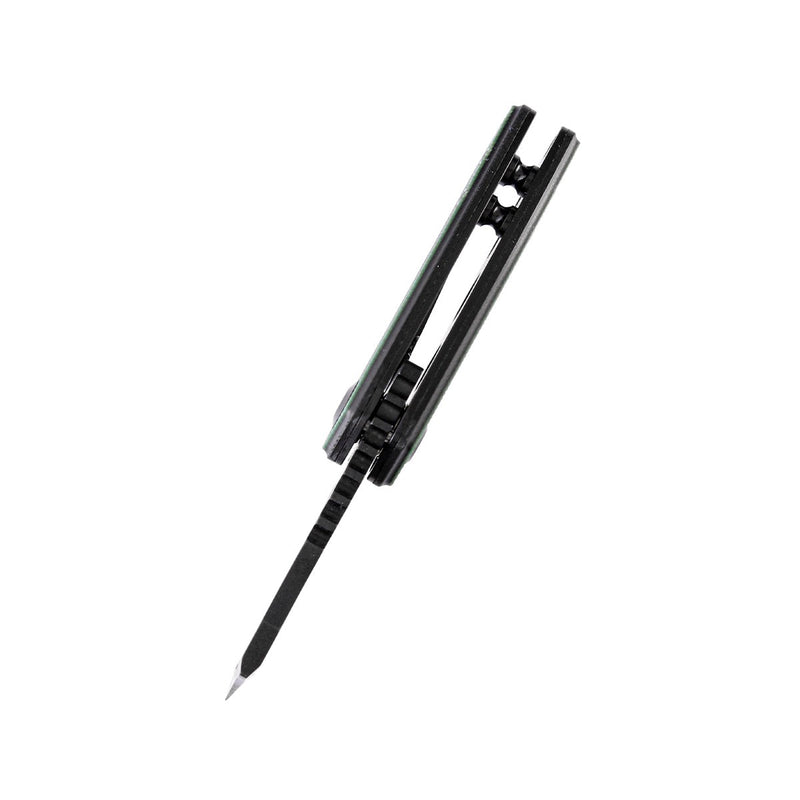 KANSEPT Mini Korvid  Flipper Knife OD Green G10 Handle (1.45'' 154CM Blade) Koch Tools  Design-T3030A1