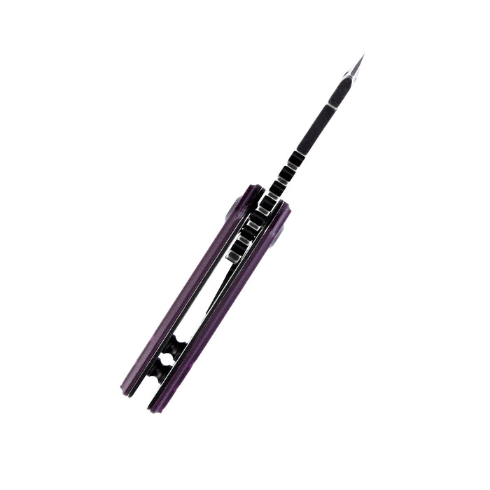 KANSEPT Mini Korvid  Purple G10 Handle (1.45'' 154CM Blade) Koch Tools -T3030A3