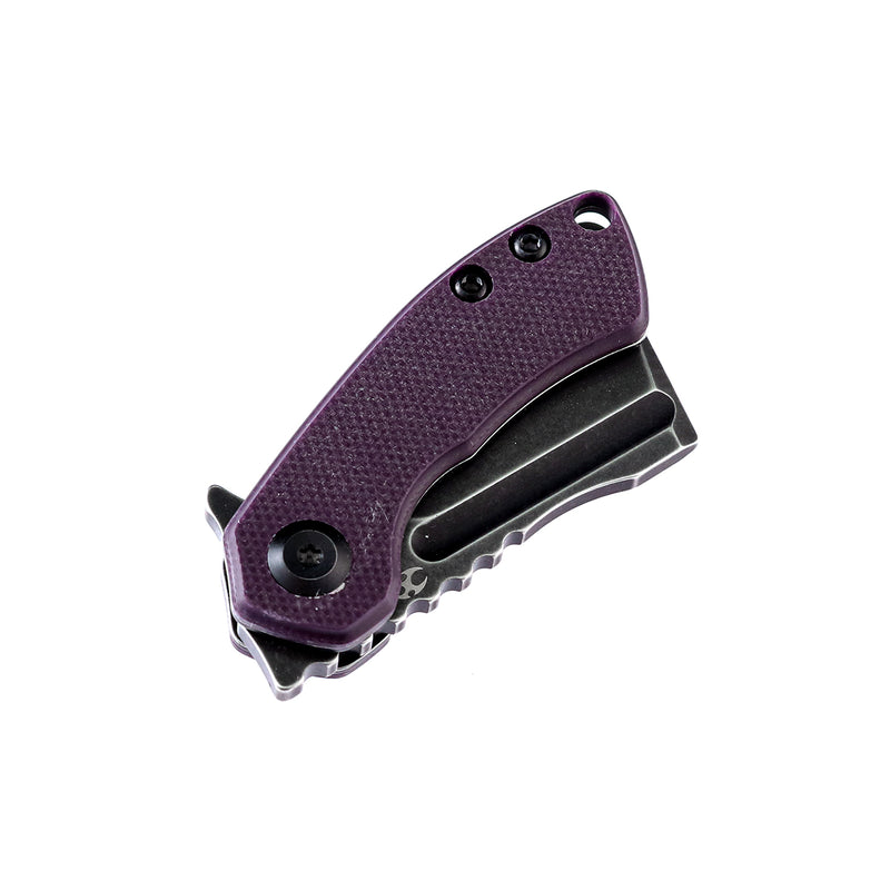 KANSEPT Mini Korvid  Purple G10 Handle (1.45'' 154CM Blade) Koch Tools -T3030A3