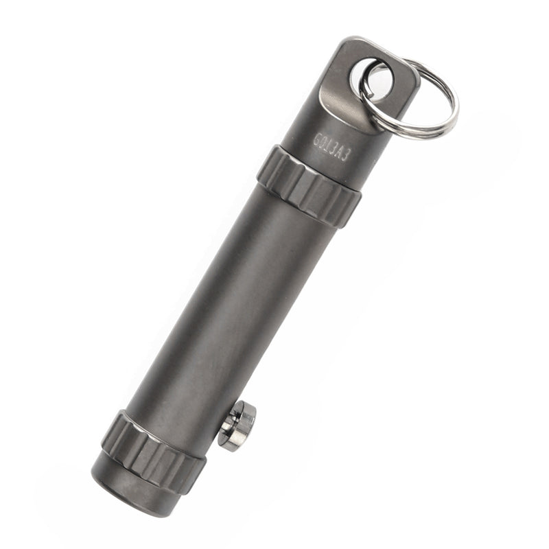 Kansept EDC Bolt Fidget G013A3 Bronze Anodized Titianium with Bolt Mechanism for Stress Relieving with Key Chain for Lanyard Hole-Kevin Passon Designed