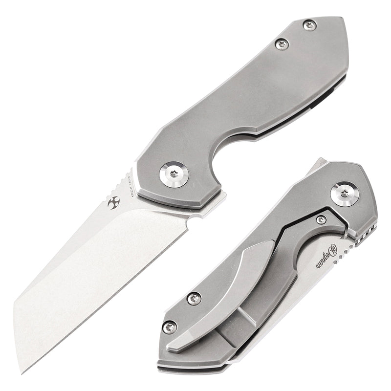 KANSEPT Steller K2021A1 CPM-S35VN Blade Titanium Handle with Matt Degnan Design