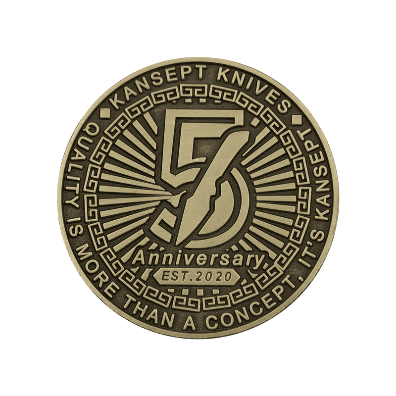 KANSEPT 5th Anniversary EDC Coin