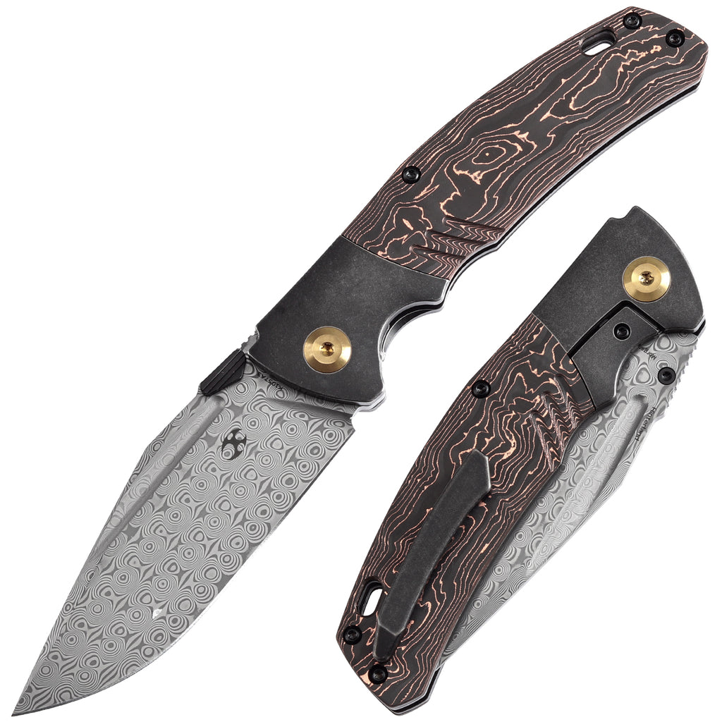 KAP ハンドスピナー　Reptilian Damascus and-a-mother-beautiful-240-