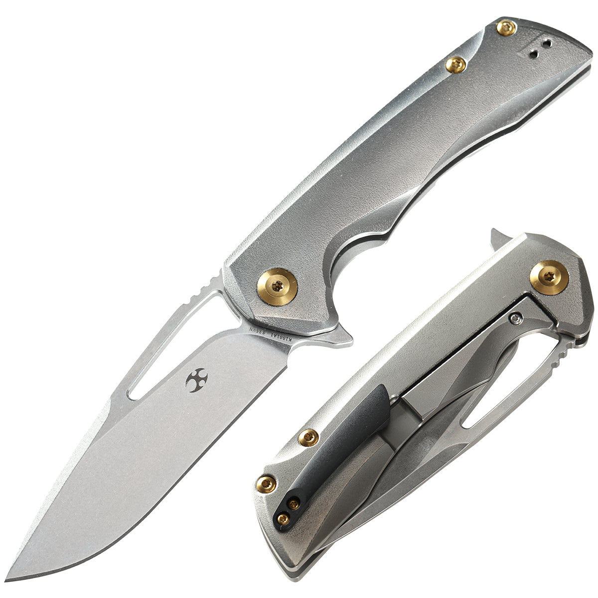 KANSEPT KRYO Thumb Hole Titanium Handle (3.58