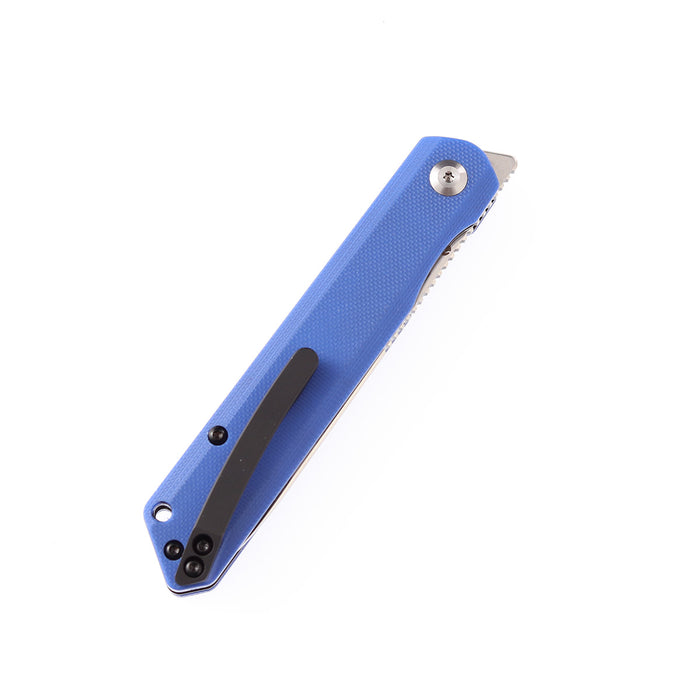 KANSEPT Prickle Flipper Knife Blue G10 Handle (3.53''154CM Blade) Max Tkachuk Design-T1012A4