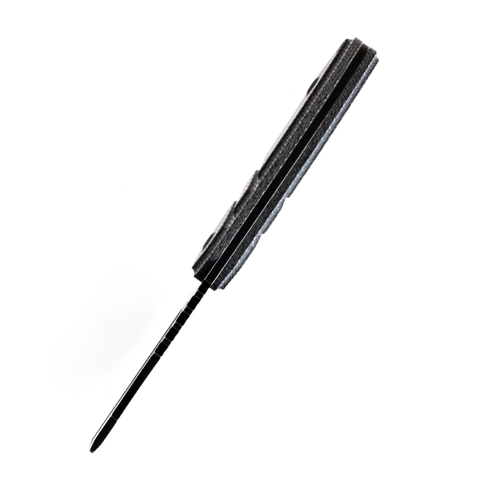 KANSEPT Korvid S Fixed Blade Black Micarta + Kydex Sheath Handle (2.9" 14C28N Blade) Koch Tools -G2030A1