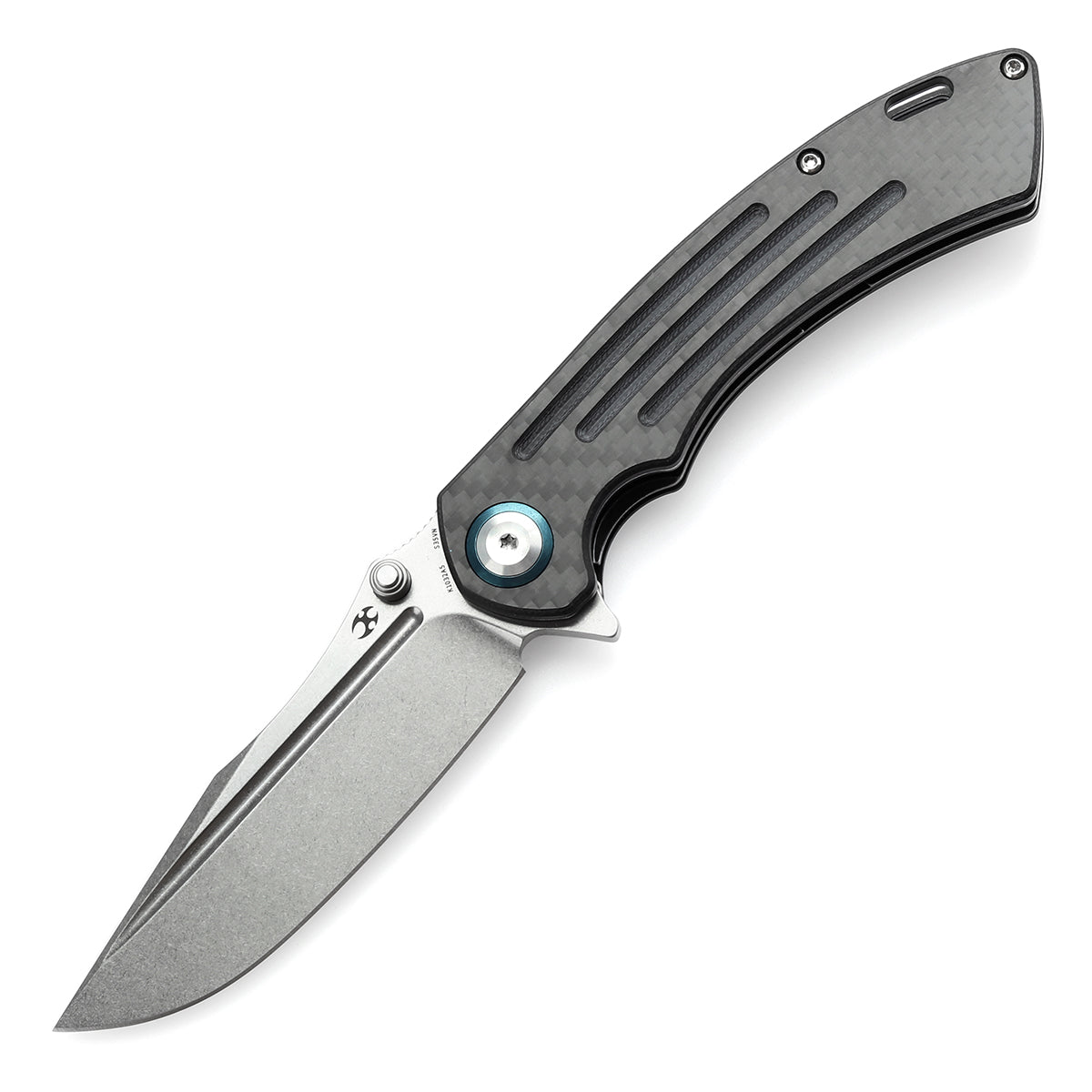 krpp KANSEPT Pretatout Thumb Stub Flipper Carbon Fiber and G10