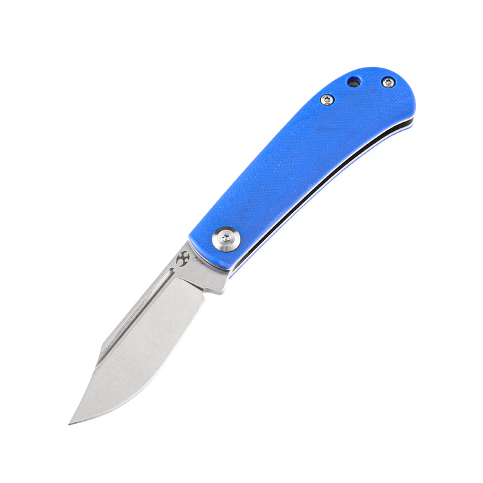 KANSEPT Bevy Slip Joint Knife Blue G10 Handle (2.45'' 154CM Blade)Nick Swan Design-T2026S7
