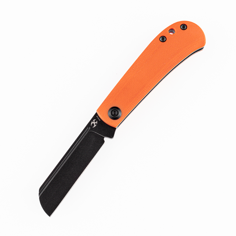 KANSEPT Bevy Slip Joint Knife Orange G10 Handle (2.9'' 154CM Blade)Nick Swan Design-T2026F6