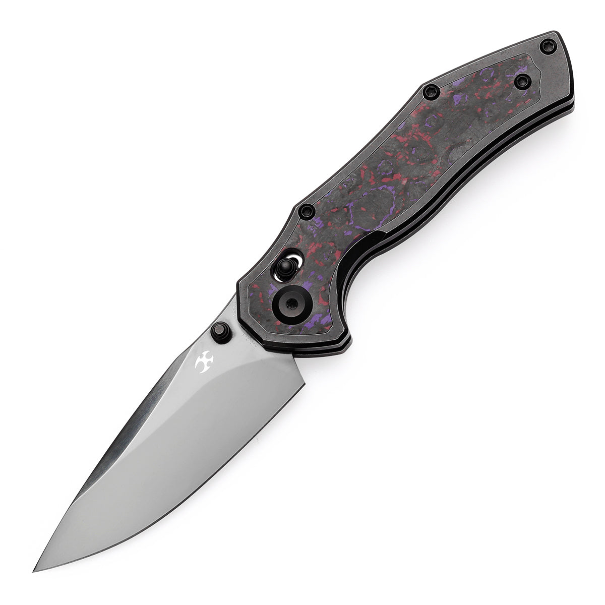 KANSEPT Apollo Cross Bar Lock Blackwash Titanium with Purple Haze