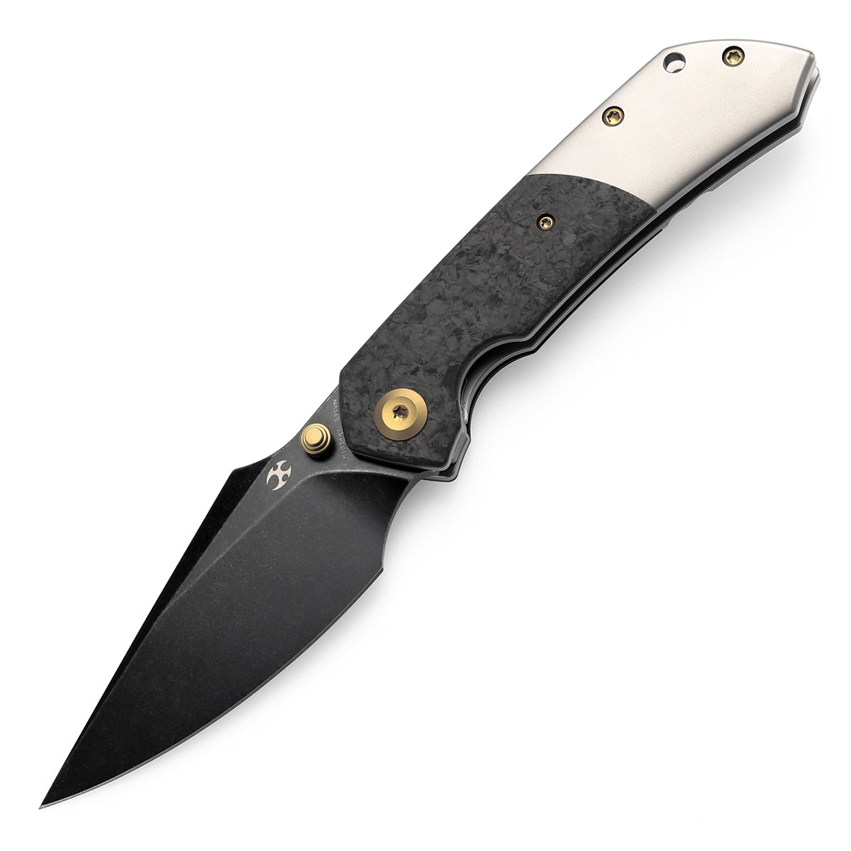 KANSEPT Fenrir Front Flipper/Thumb Stud Knife Shred Carbon Fiber +