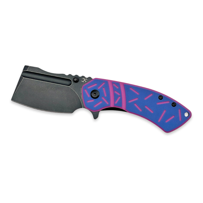 CDC Crispy Donut Community Exclusive KANSEPT Korvid M+ Flipper Knife G10 With Donut Printed Handle (3.07"154CM Blade)Koch Tools Design-T2030C1