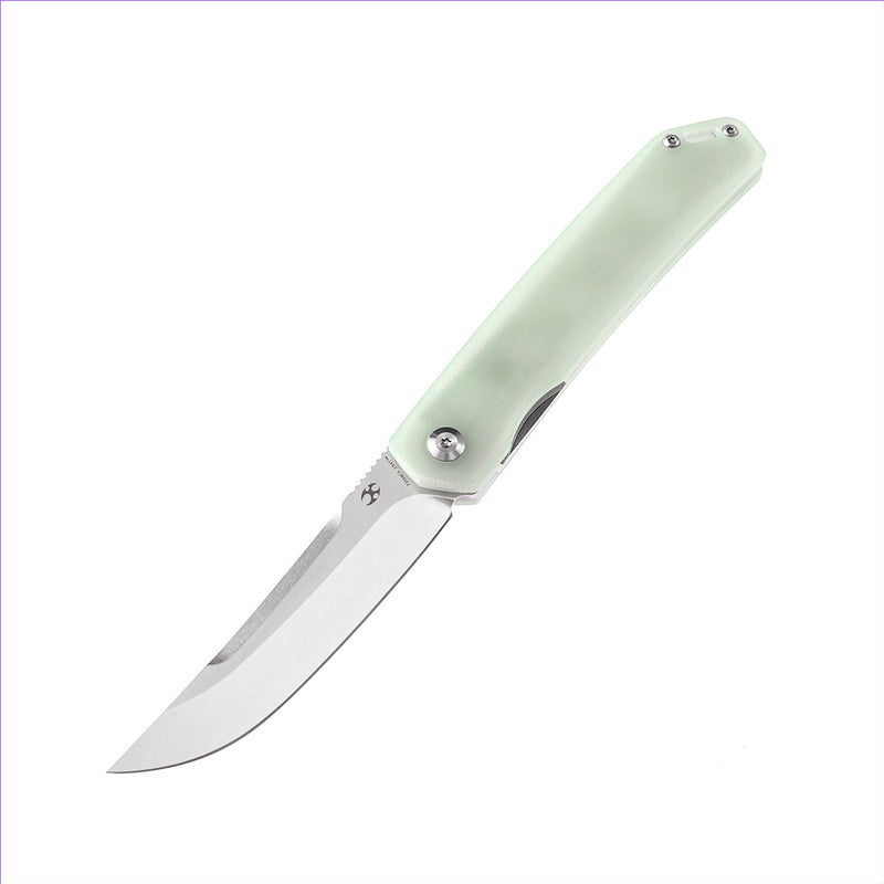 Hazakura T1019C3 154CM Blade Natural G10 Handle with MaxTkachuk Design