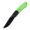 Reverie T2025B2 Black Stonewashed 154CM Blade Black and Green G10 Handle Design by Justin Lundquist