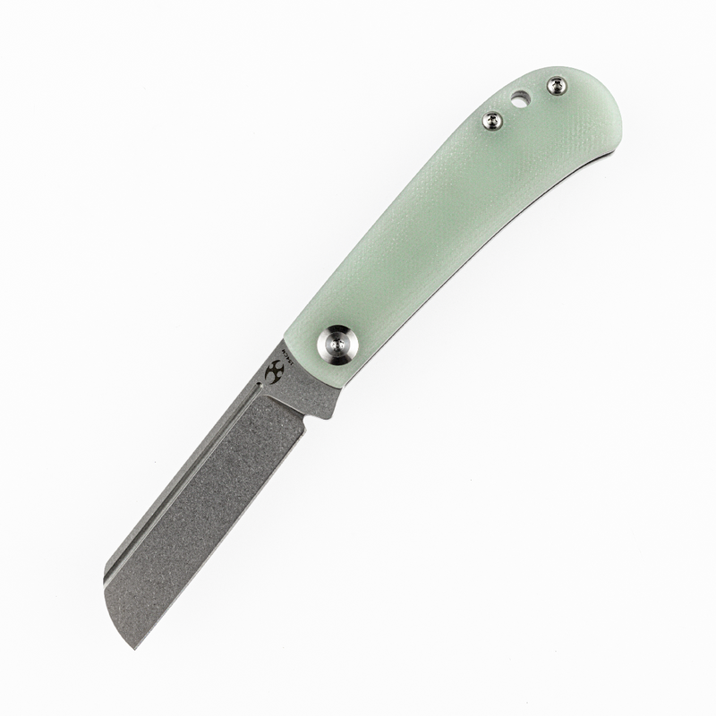 KANSEPT Bevy Slip Joint KnifeJade Micarta Handle (2.9'' 154CM Blade)Nick Swan Design-T2026F4