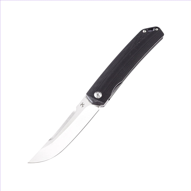 Hazakura T1019C1 154CM Blade Black G10 Handle with MaxTkachuk Design