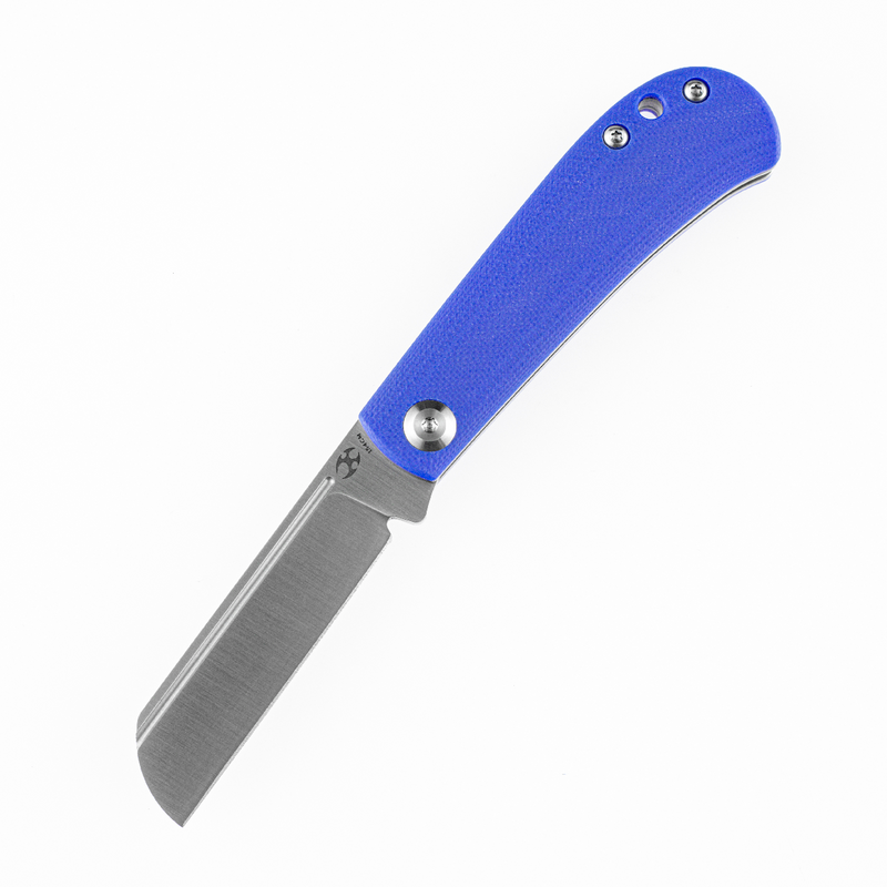 KANSEPT Bevy Slip Joint Knife Blue G10 Handle (2.9'' 154CM Blade)Nick Swan Design-T2026F5