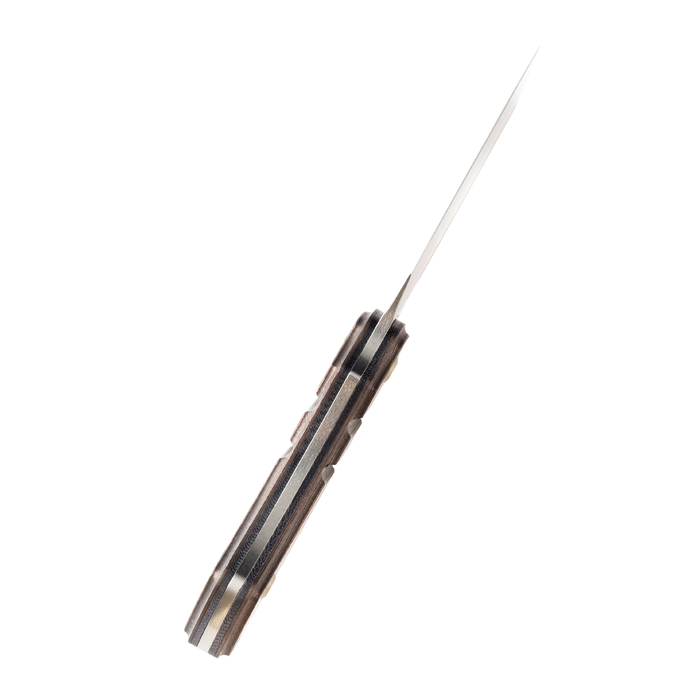 KANSEPT Korvid S Fixed Blade Copper Carbon Fiber + Kydex Sheath Handle (2.9" CPM-S35VN Blade) Koch Tools -G2030A7
