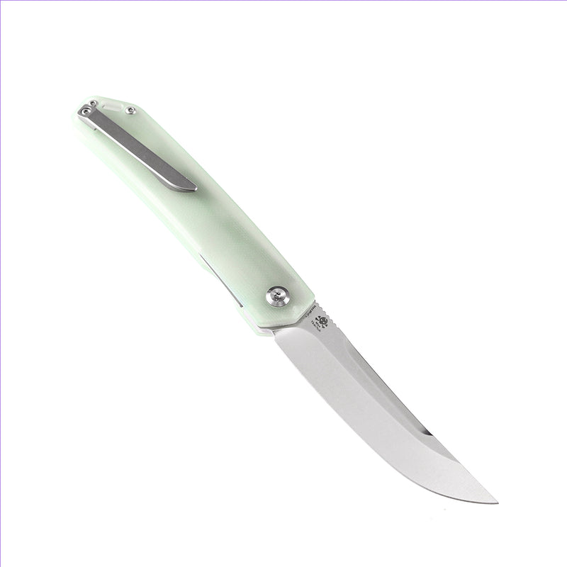Hazakura T1019C3 154CM Blade Natural G10 Handle with MaxTkachuk Design