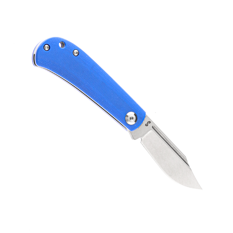 KANSEPT Bevy Slip Joint Knife Blue G10 Handle (2.45'' 154CM Blade)Nick Swan Design-T2026S7