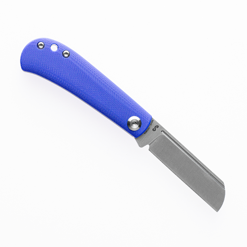 KANSEPT Bevy Slip Joint Knife Blue G10 Handle (2.9'' 154CM Blade)Nick Swan Design-T2026F5