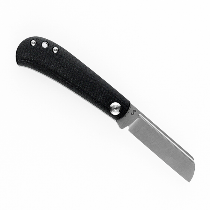KANSEPT Bevy Slip Joint Knife Black G10 Handle (2.9'' 154CM Blade)Nick Swan Design-T2026F1