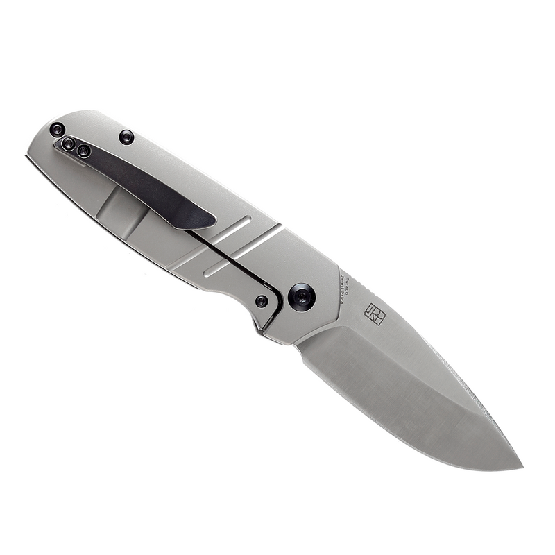 Turaco K2049A1 Satin CPM-S35VN Blade Bead Blasted Titanium Handle Jared Price Design