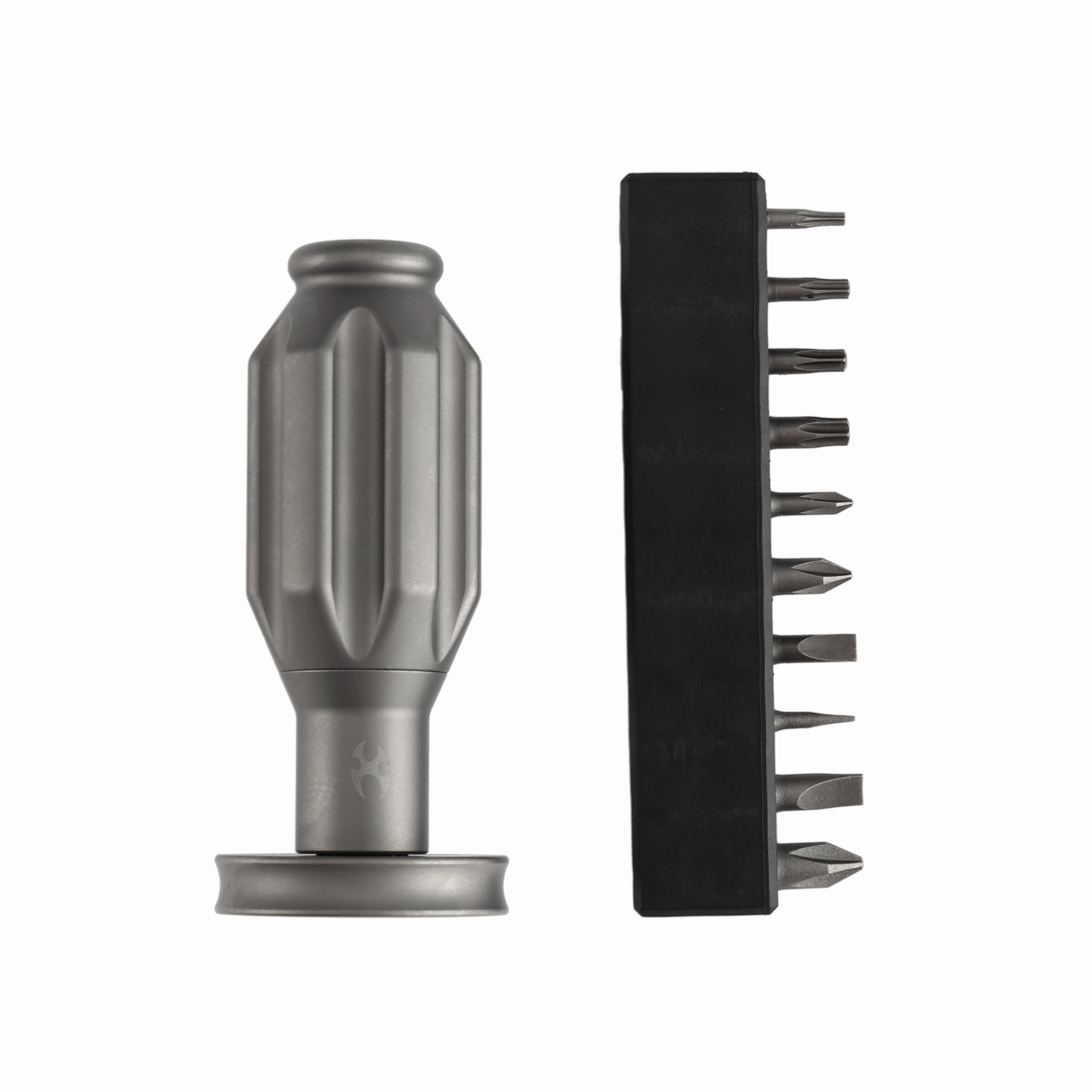Kansept EDC Bit Driver Drive-R-Saurus G018P1 –Beadblasted Titanium Pal ...