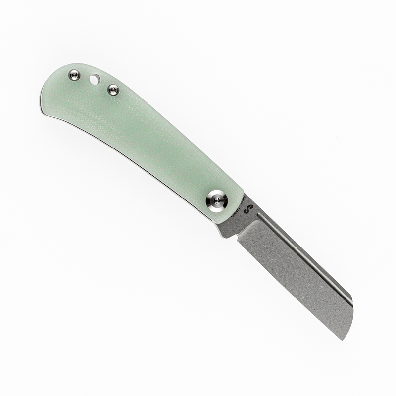 KANSEPT Bevy Slip Joint KnifeJade Micarta Handle (2.9'' 154CM Blade)Nick Swan Design-T2026F4