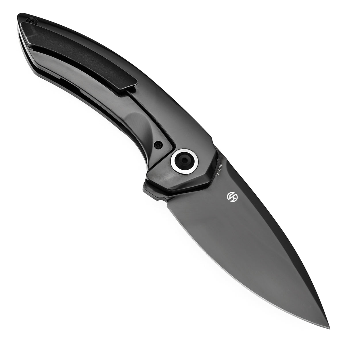 ODD 21 Frame Lock Mirrior DLC Titanium Handale (3.08'' Mirror DLC CPM2 ...