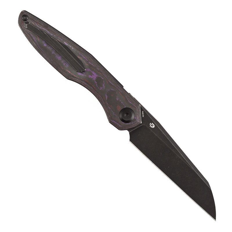 Kansept Halide | Liner Lock | Purple Haze Fatcarbon | 3.2" CPM S35VN Blade | James Arnold Design | K1136A3