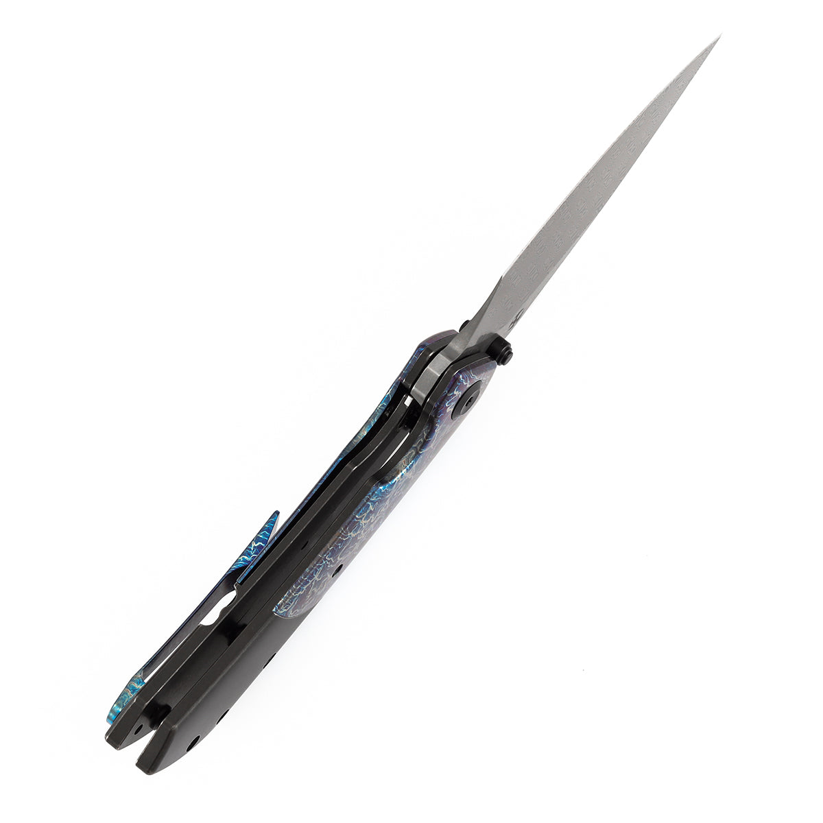 STRIKE・FENRIR KANSEPT Fenrir Liner Lock Blackwash Titanium with Lightning Strike