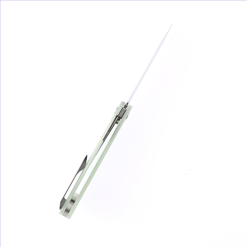 Hazakura T1019C3 154CM Blade Natural G10 Handle with MaxTkachuk Design