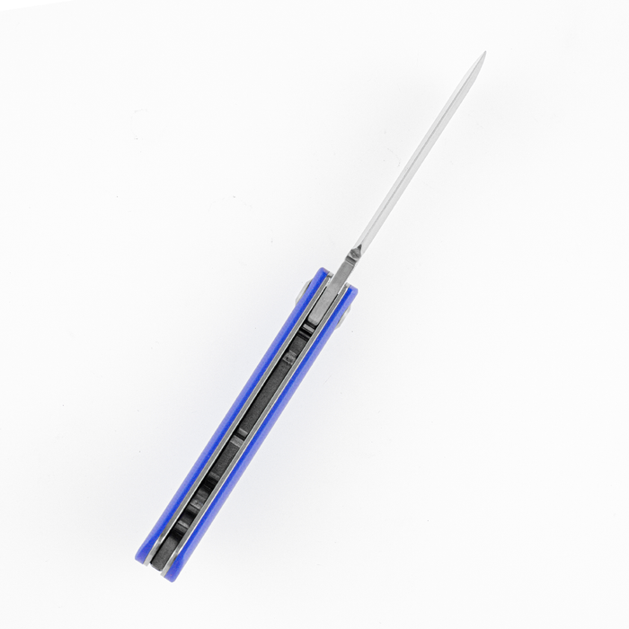 KANSEPT Bevy Slip Joint Knife Blue G10 Handle (2.9'' 154CM Blade)Nick Swan Design-T2026F5