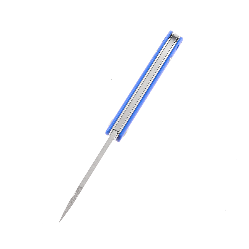 KANSEPT Bevy Slip Joint Knife Blue G10 Handle (2.45'' 154CM Blade)Nick Swan Design-T2026S7