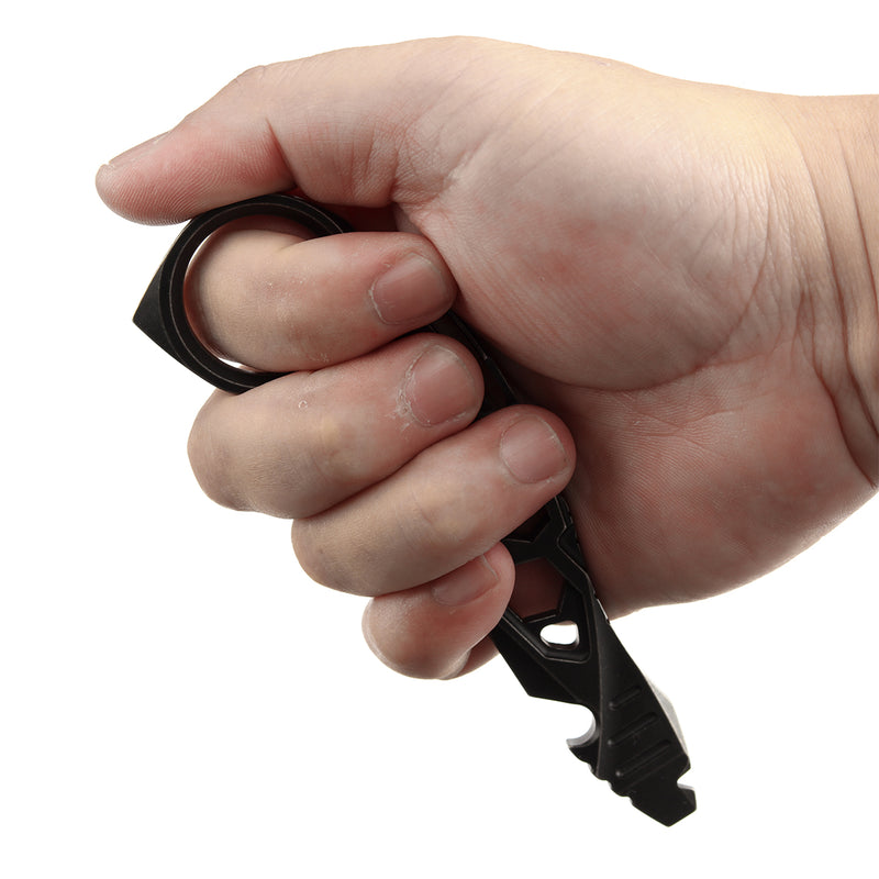 Kansept EDC Tool PryMate G008A2 Blackwash Titanium Multifucntional Tool Designed by Sebastian Irawan