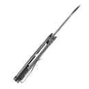 KANSEPT Model 6 Flipper/Thumb Hole Knife Carbon Fiber Handle (3.1'' CPM 20CV Blade) -K1022A7