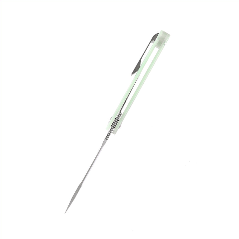 Hazakura T1019C3 154CM Blade Natural G10 Handle with MaxTkachuk Design