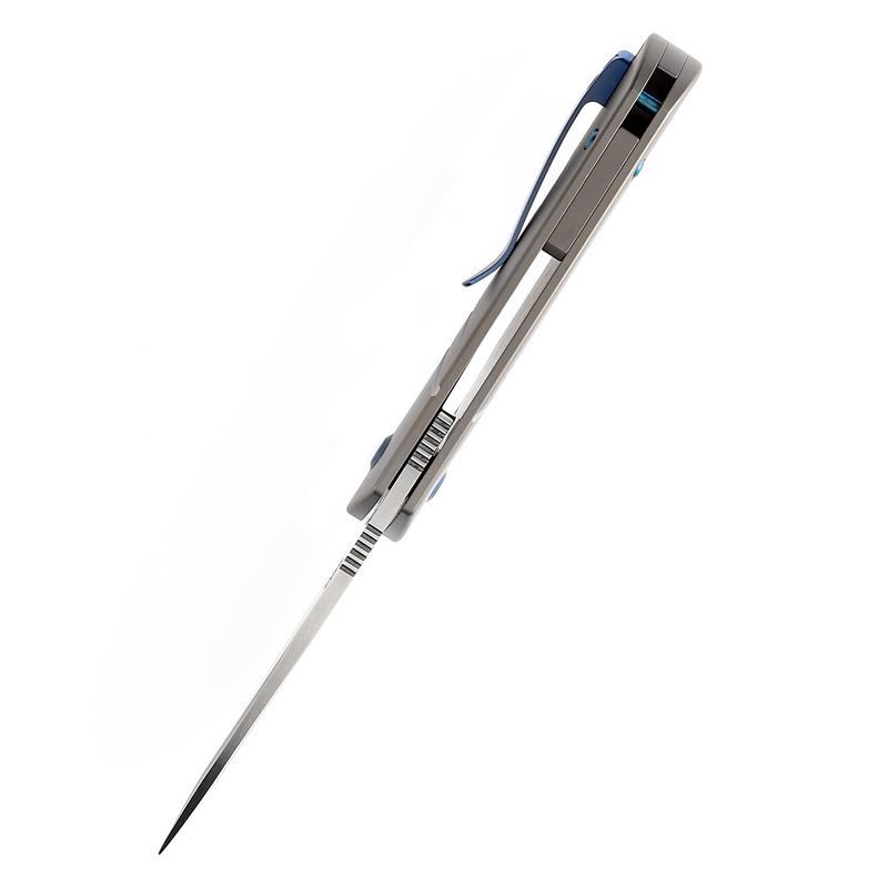 Turaco K2049A3 Satin CPM-S35VN Blade Bronze Anodized Titanium Handle Jared Price Design