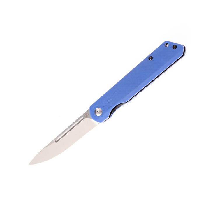 KANSEPT Prickle Flipper Knife Blue G10 Handle (3.53''154CM Blade) Max Tkachuk Design-T1012A4