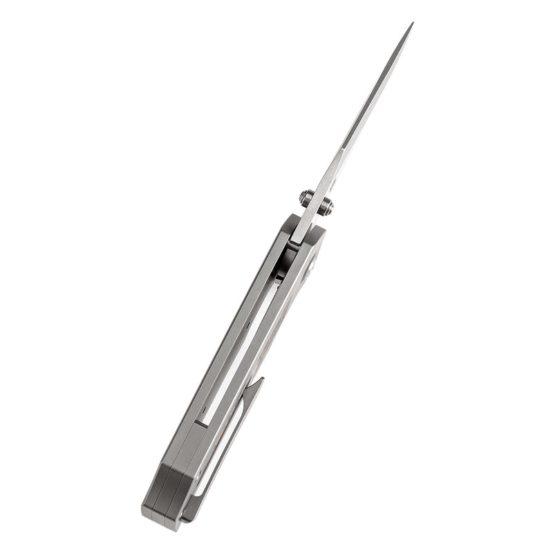 KANSEPT Fermi FatCarbon MarsValley Carbon Fiber Handle (3.11" CPM 20CV Blade) Burchtree Designs-K1122A3