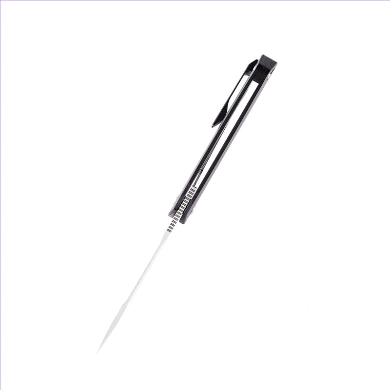 Hazakura T1019C1 154CM Blade Black G10 Handle with MaxTkachuk Design