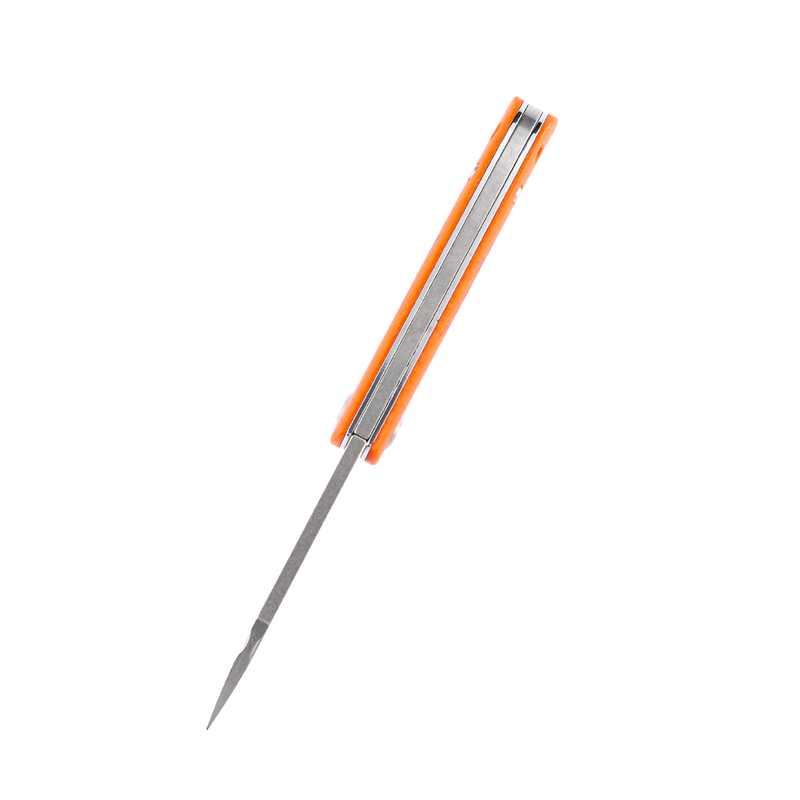 KANSEPT Bevy Slip Joint Knife Orange G10 Handle (2.45'' 154CM Blade)Nick Swan Design-T2026SW