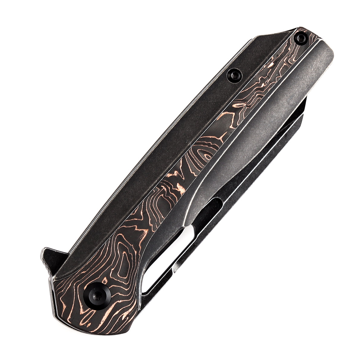 KANSEPT Shard K1006C1 Blackwashed CPM S35VN Blade